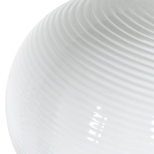 White Glass Bottle